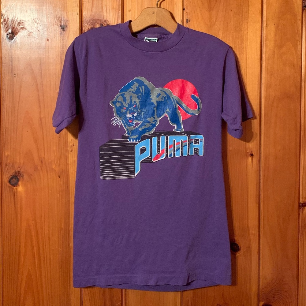 Vintage 1980’s Puma Tee Shirt - medium